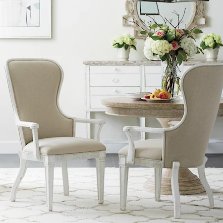 3-Piece Round Dining Table Set